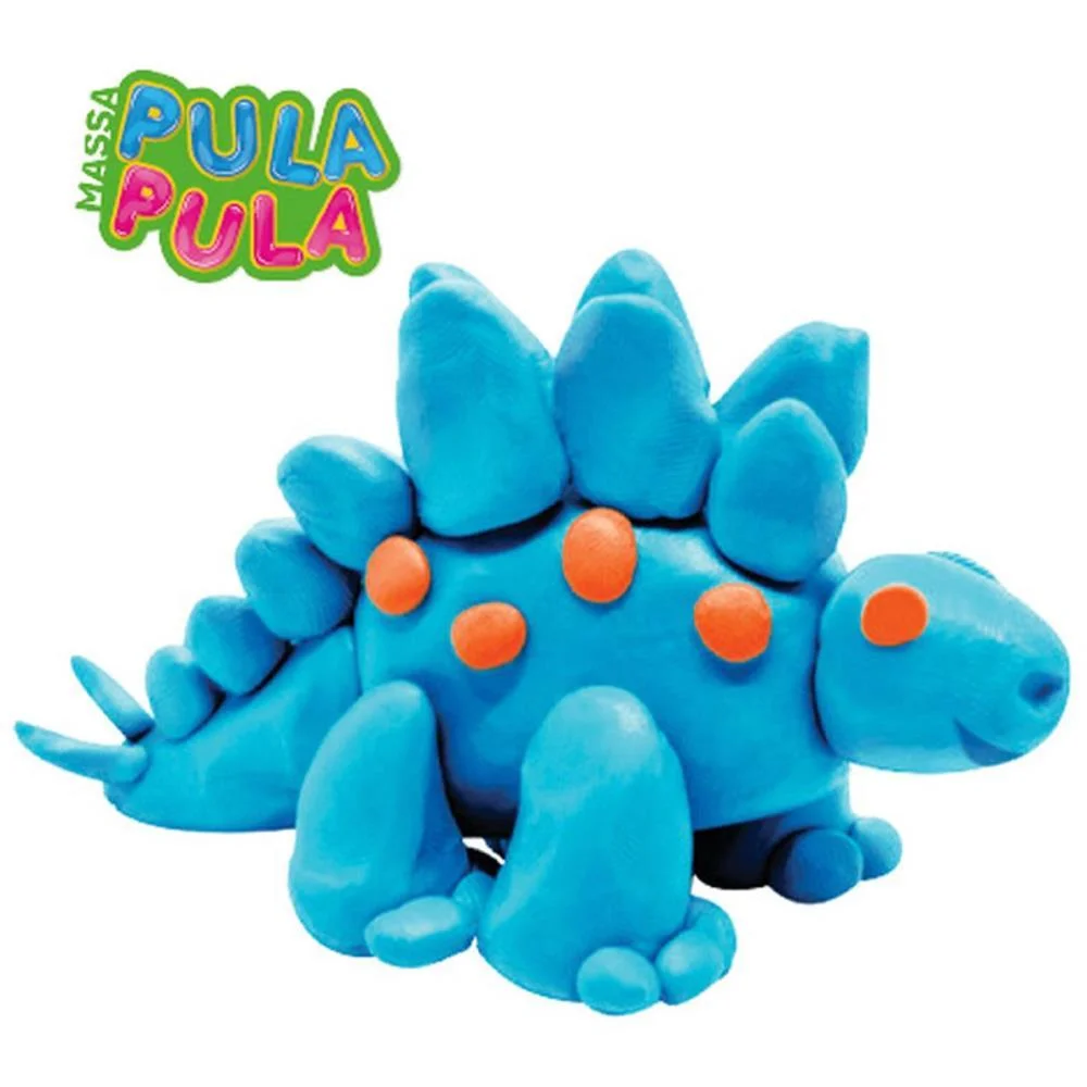 MASSA DE EVA CRIATIVA PULA E MOLDA 25G (S) POLIBRINQ (DP.C/12) - imagem 5