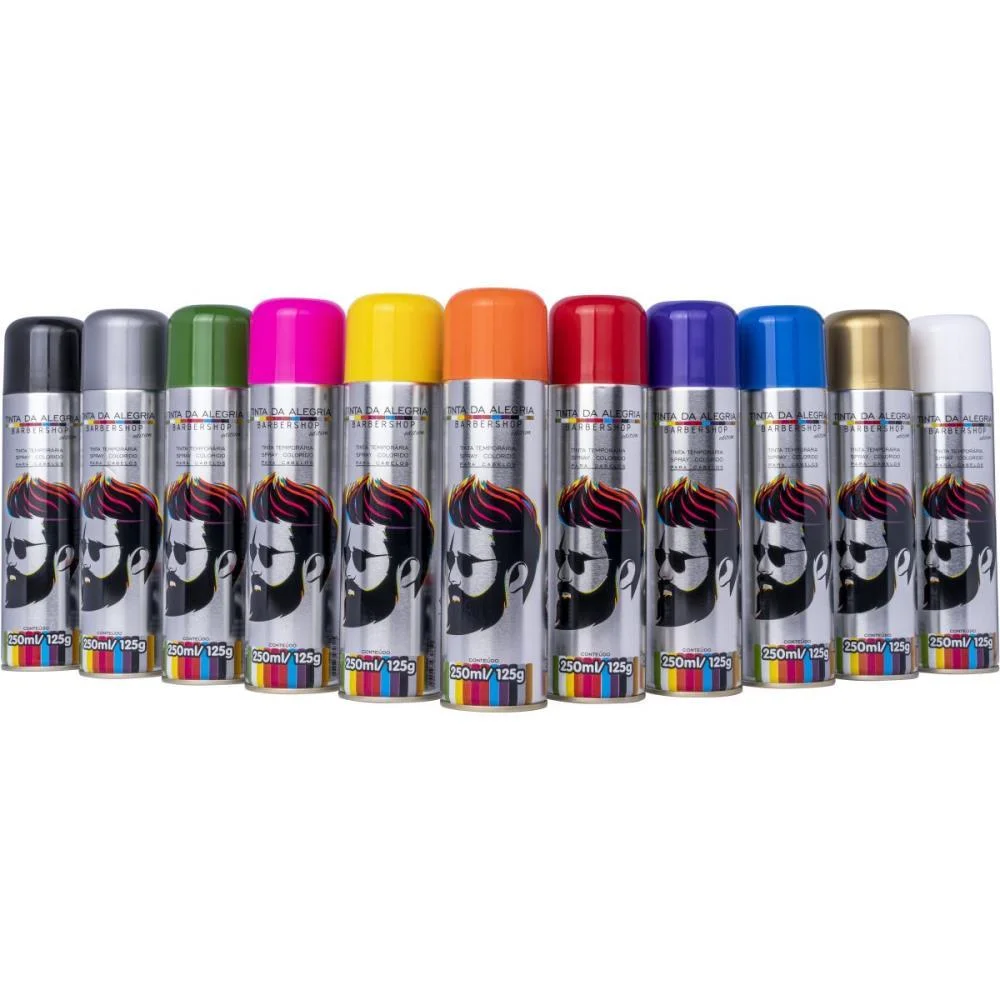 PINTA CABELO 250ML CORES SORTIDAS DALEGRIA (CX.C/24) - imagem 2