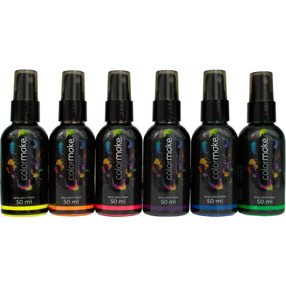 PINTA CABELO 50ML CORES NEON (S) COLORMAKE (DP.C/12) - imagem 3