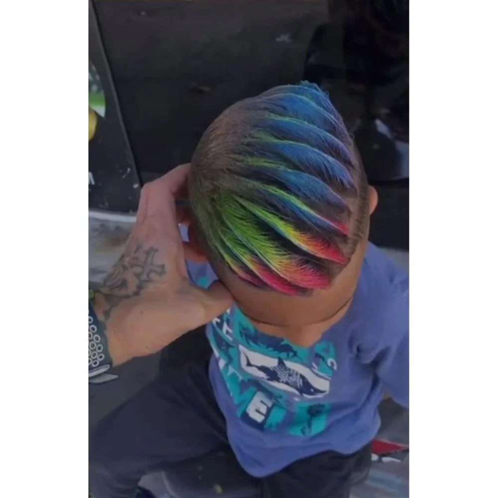 PINTA CABELO 150ML AZUL DALEGRIA (CX.C/12) - imagem 3