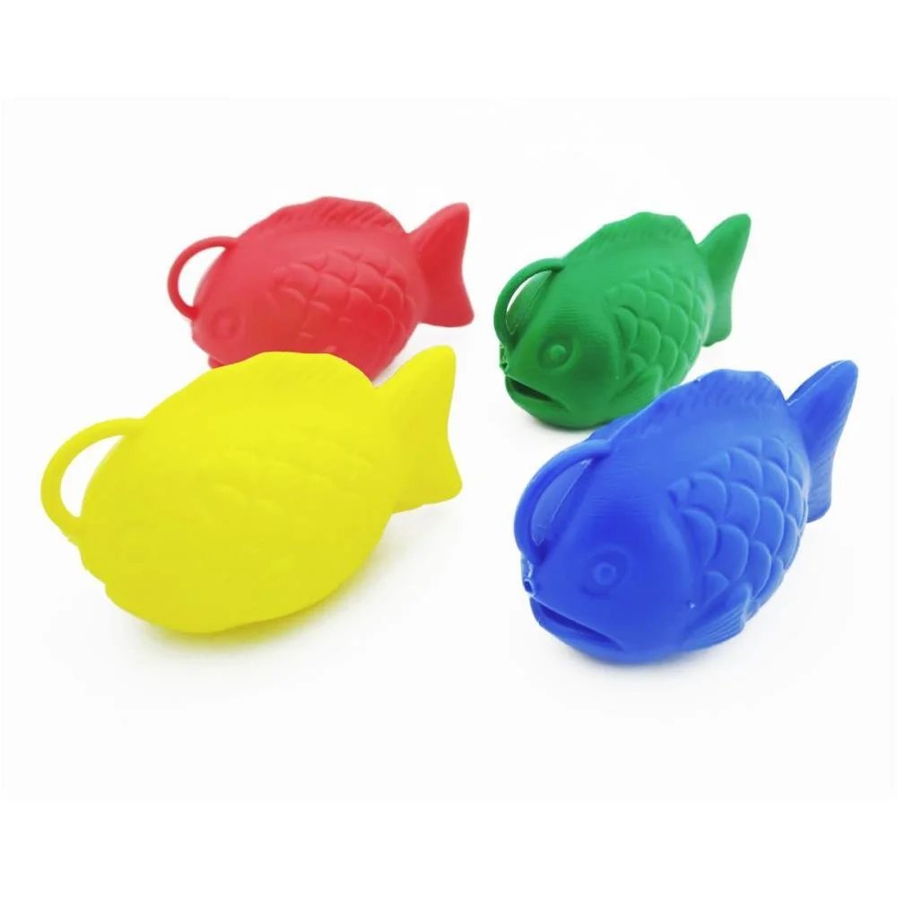 ARTIGO PARA FESTA PEIXE P/PESCARIA SOPRADO 9CM S LEPLASTIC (PCT.C/10) - imagem 4