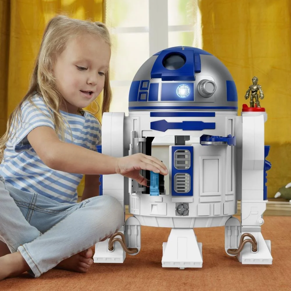 IMAGINEXT STAR WARS R2-D2 BOT 44,5CM MATTEL  - imagem 11