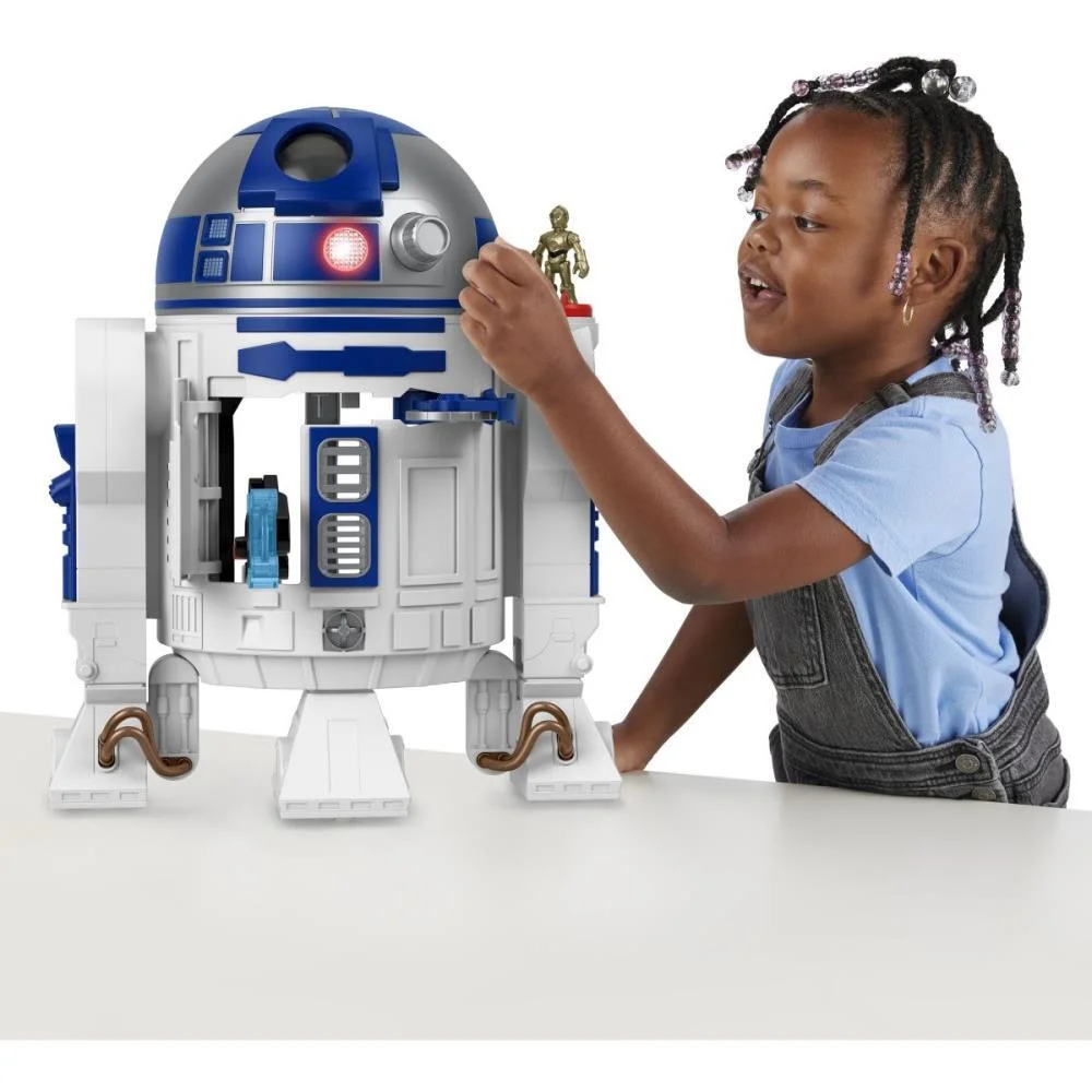 IMAGINEXT STAR WARS R2-D2 BOT 44,5CM MATTEL  - imagem 12