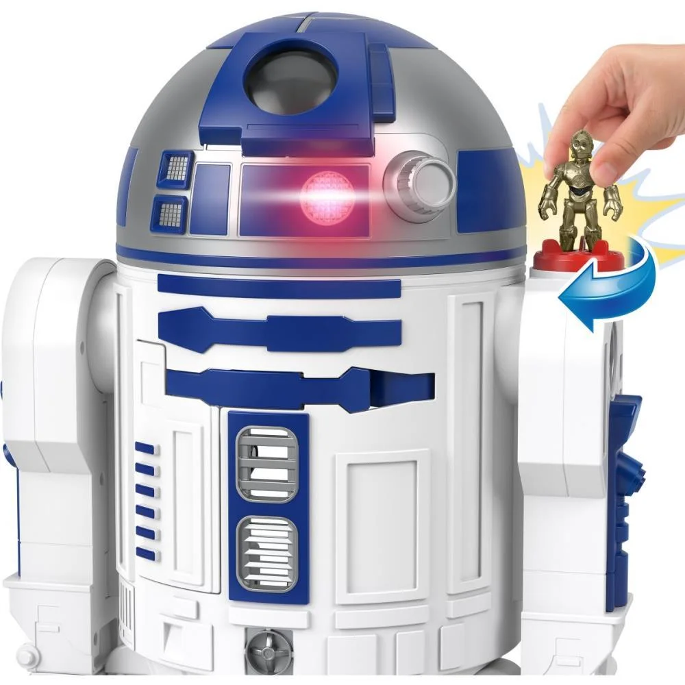 IMAGINEXT STAR WARS R2-D2 BOT 44,5CM MATTEL  - imagem 5