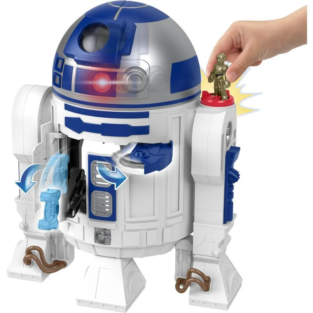 IMAGINEXT STAR WARS R2-D2 BOT 44,5CM MATTEL  - imagem 6