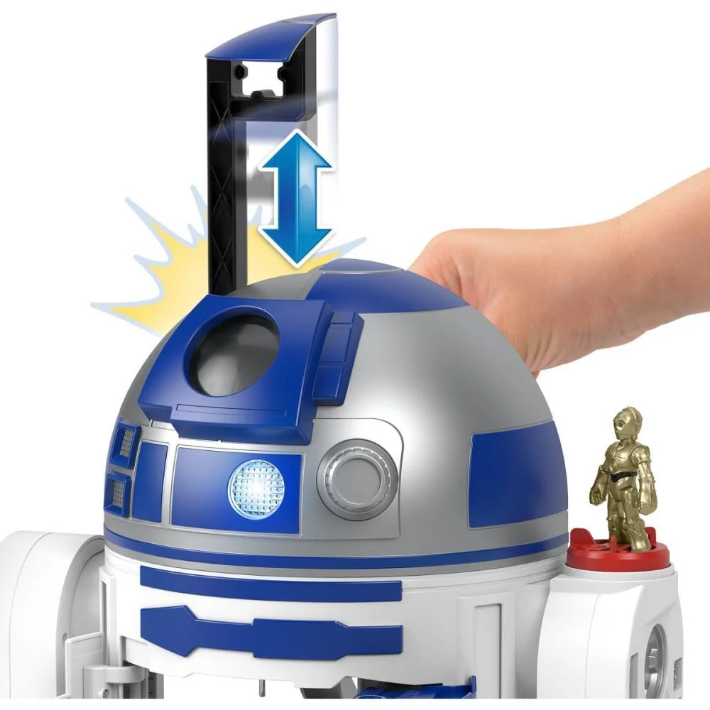 IMAGINEXT STAR WARS R2-D2 BOT 44,5CM MATTEL  - imagem 8
