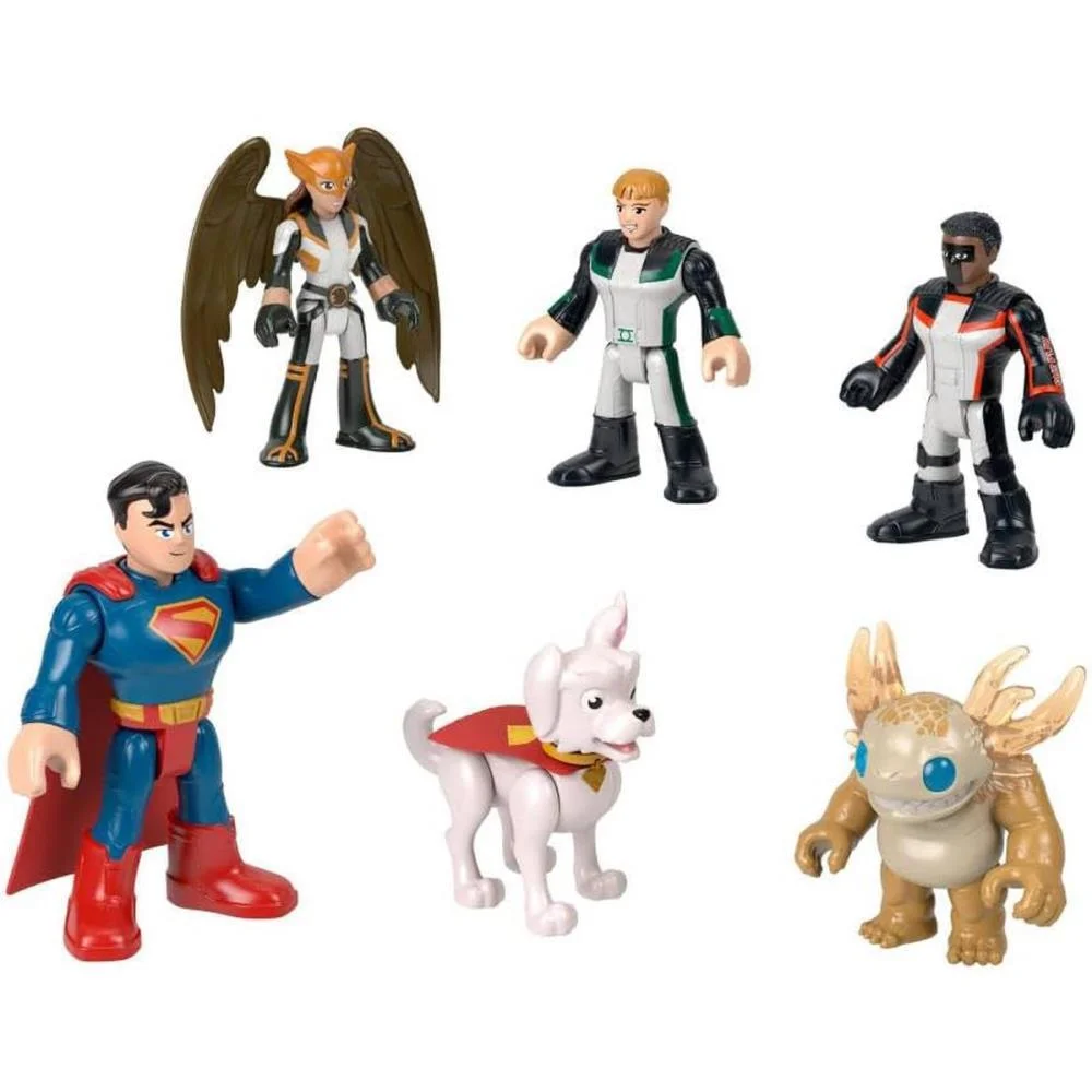 IMAGINEXT SUPER-MAN MULTIPACK C/6 MATTEL  - imagem 4