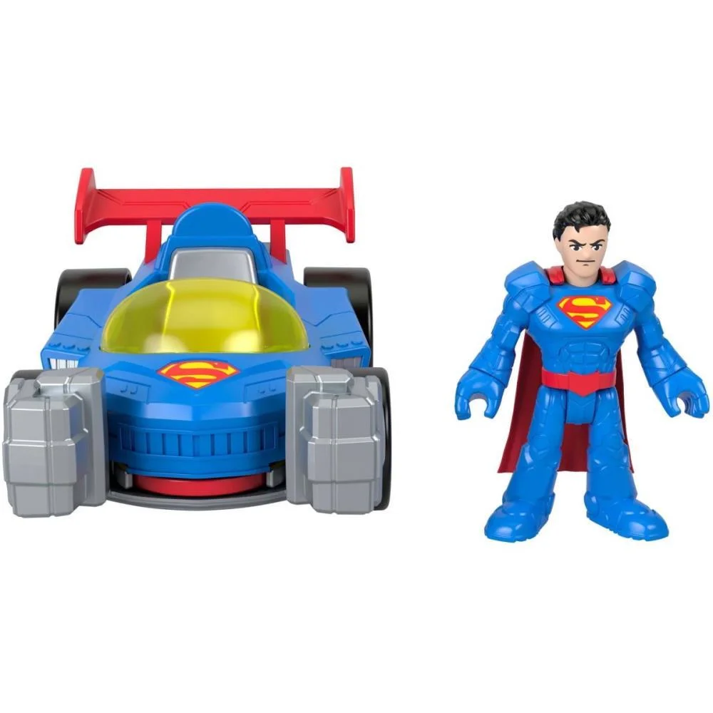 IMAGINEXT DCSF SUPERMOBILE + FIGURA MATTEL  - imagem 5