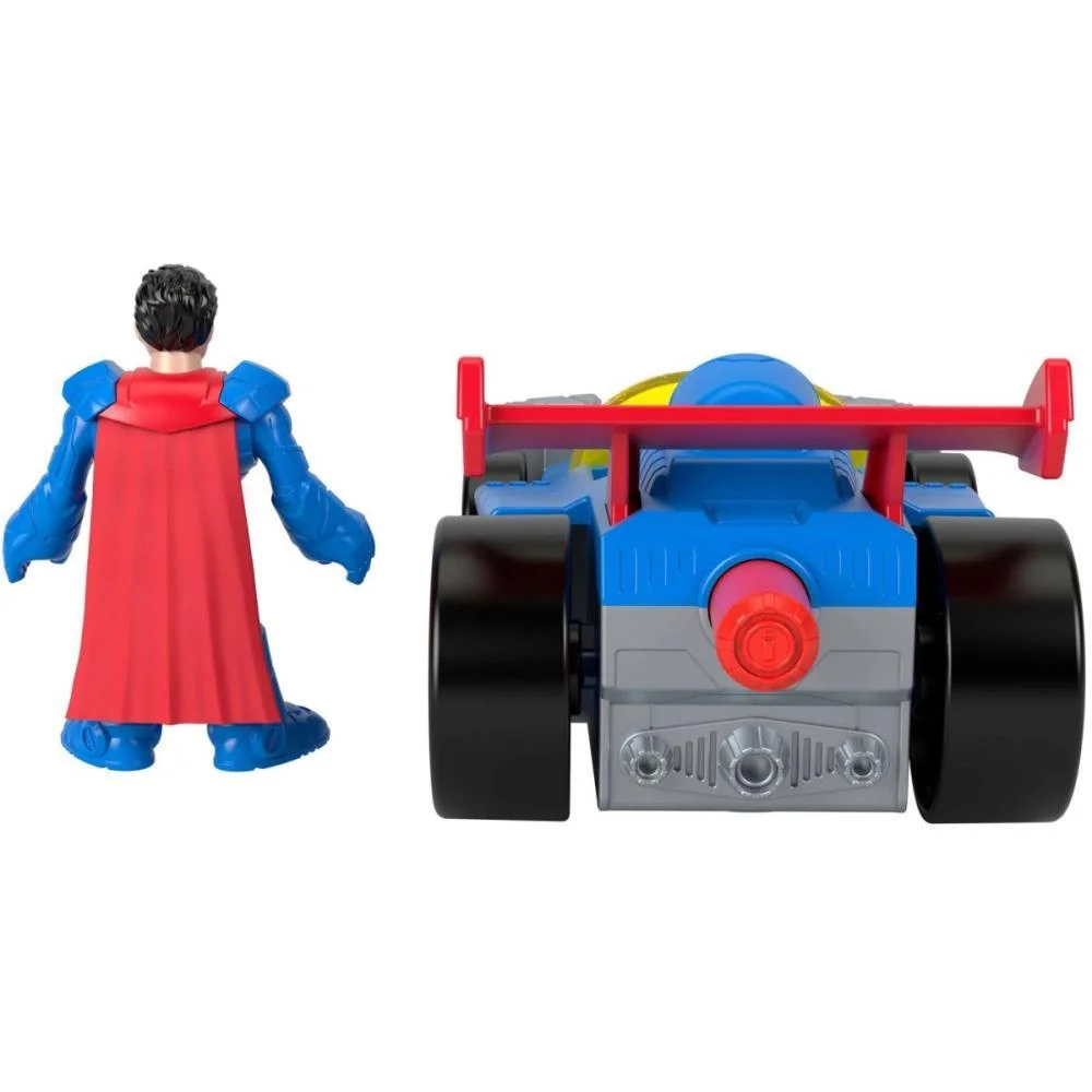 IMAGINEXT DCSF SUPERMOBILE + FIGURA MATTEL  - imagem 6