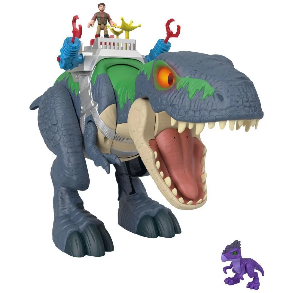 IMAGINEXT JW REBIRTH SAGA T-REX 40CM. MATTEL  - imagem 2