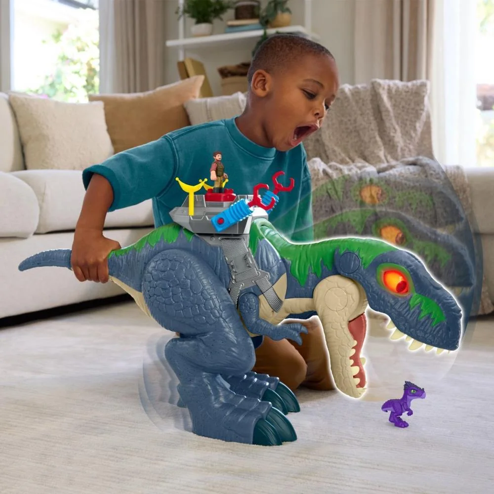 IMAGINEXT JW REBIRTH SAGA T-REX 40CM. MATTEL  - imagem 13