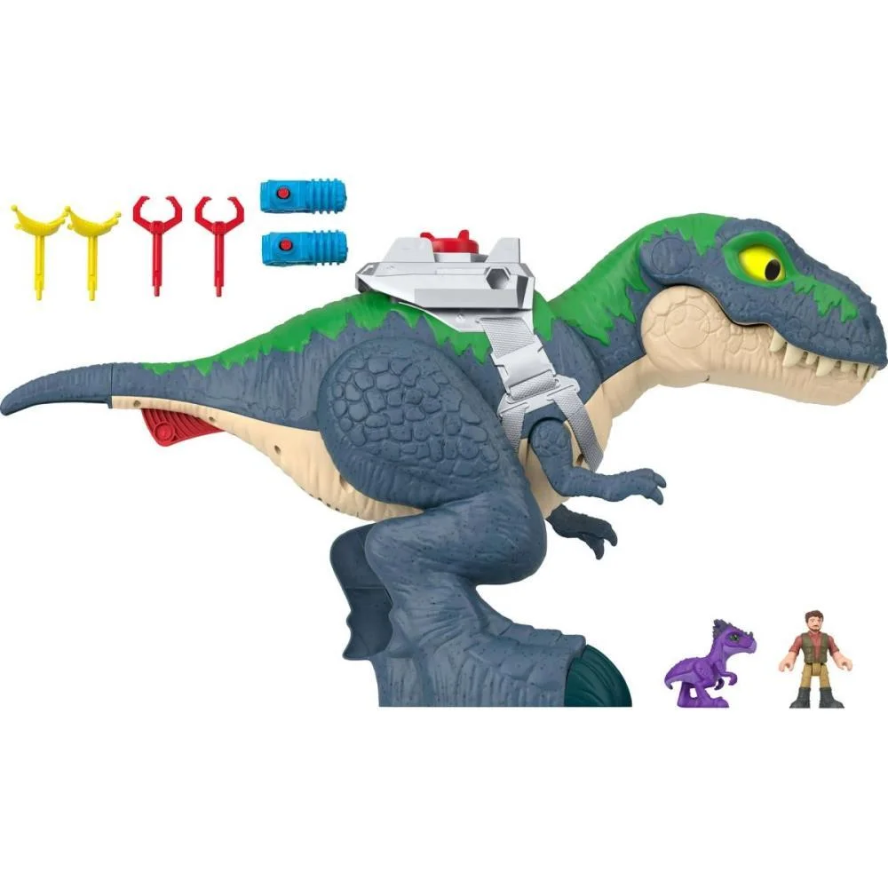 IMAGINEXT JW REBIRTH SAGA T-REX 40CM. MATTEL  - imagem 3