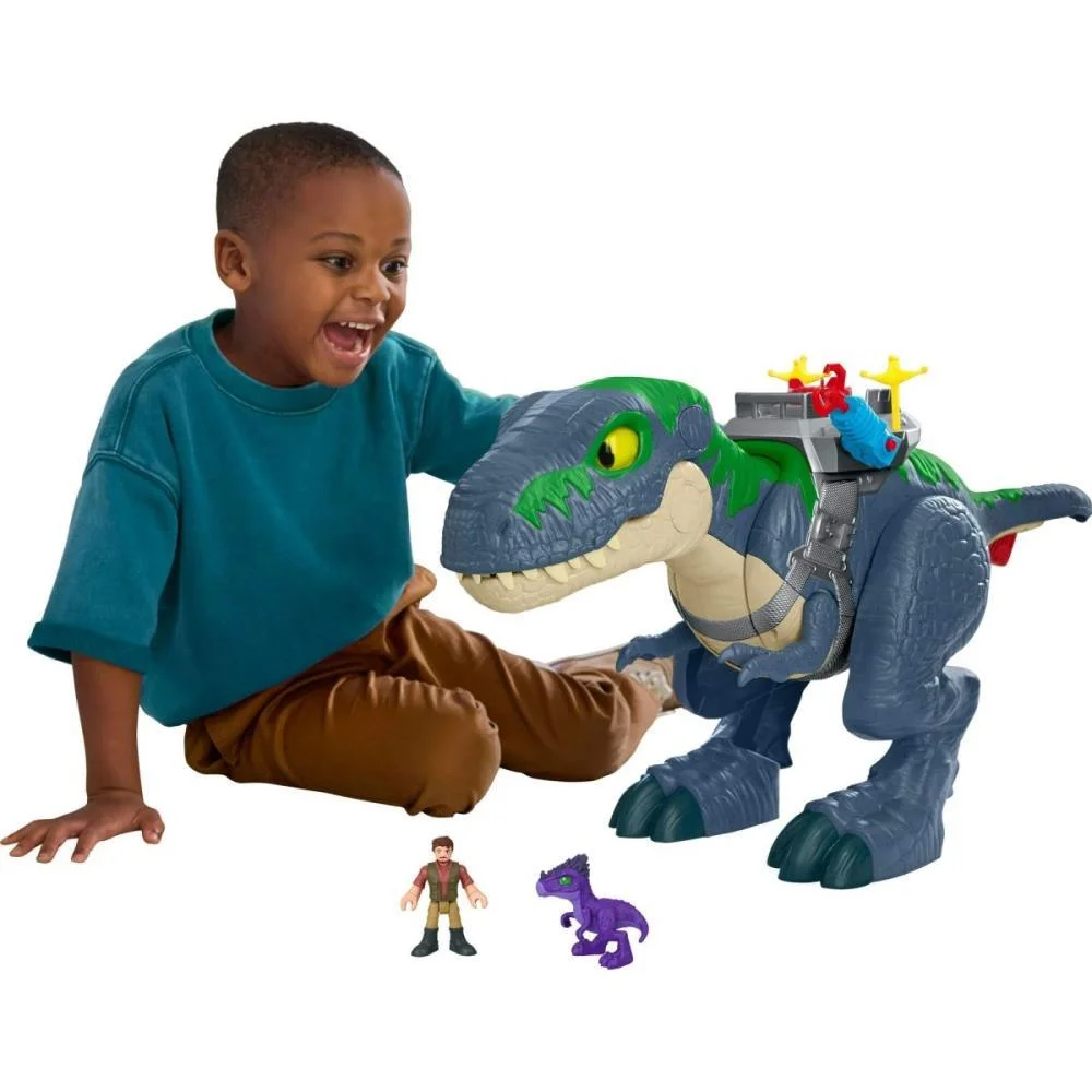 IMAGINEXT JW REBIRTH SAGA T-REX 40CM. MATTEL  - imagem 10