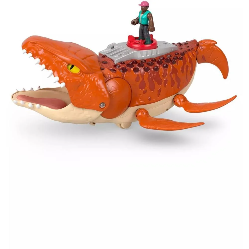 IMAGINEXT JW REBIRTH MOSASAURUS C/SOM MATTEL  - imagem 4