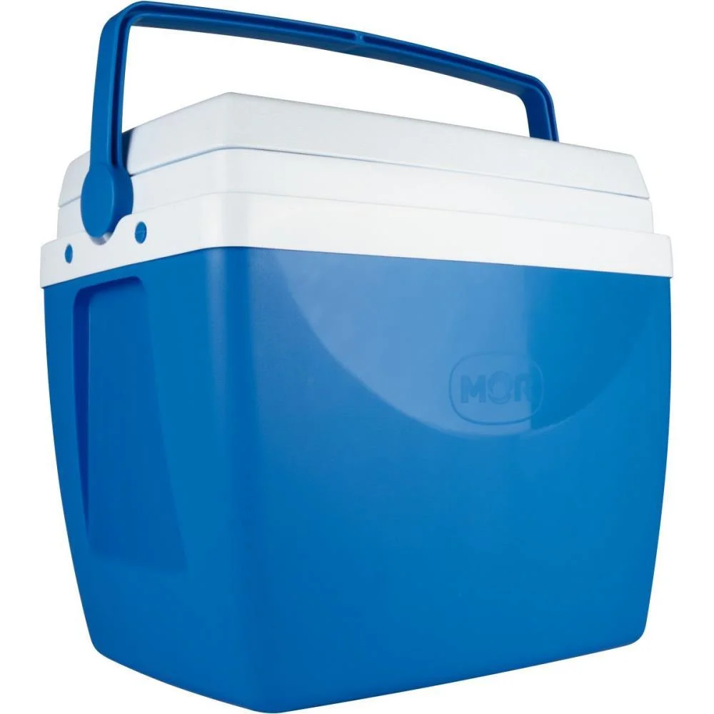 CAIXA TERMICA 34L. C/ALCA AZUL MOR  - imagem 2