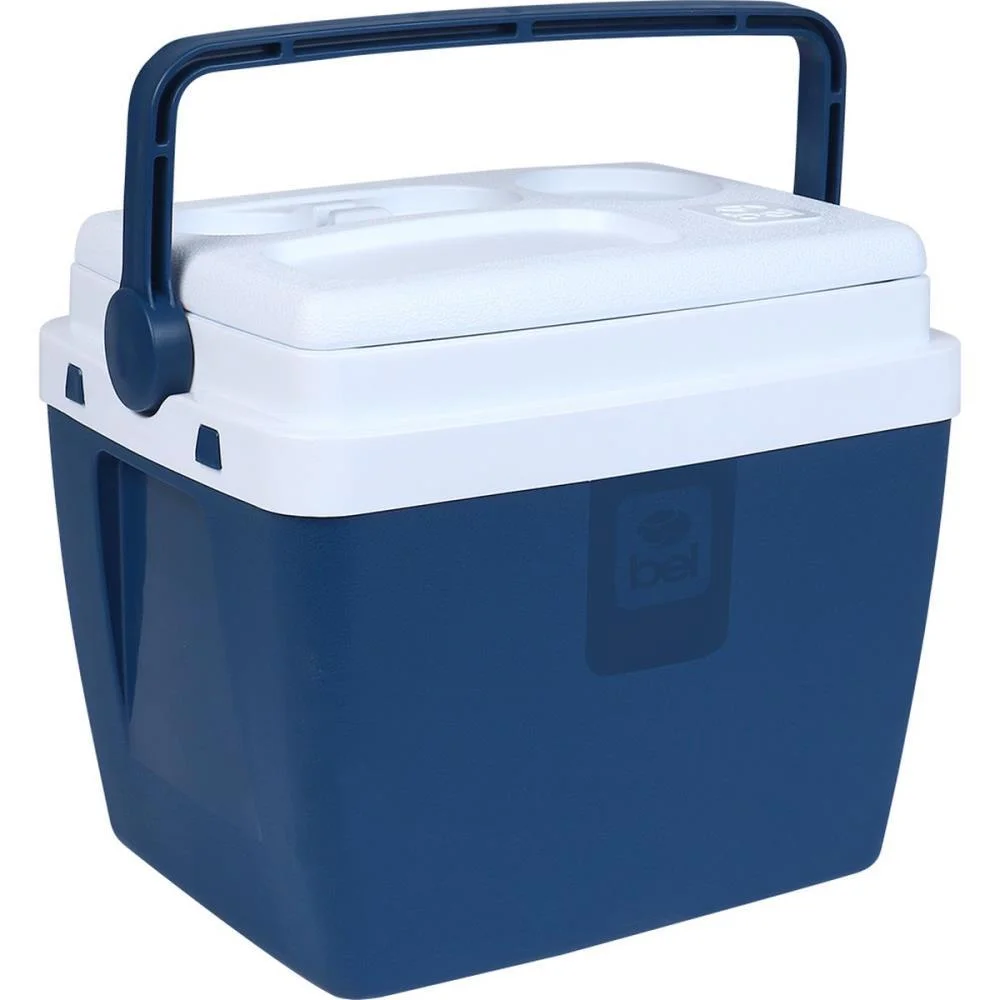 CAIXA TERMICA 12L C/ALCA E SUPORTE AZUL BEL  - imagem 7