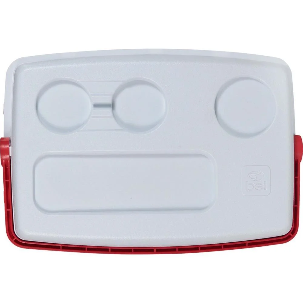 CAIXA TERMICA 36L C/ALCA  VERMELHA BEL  - imagem 5