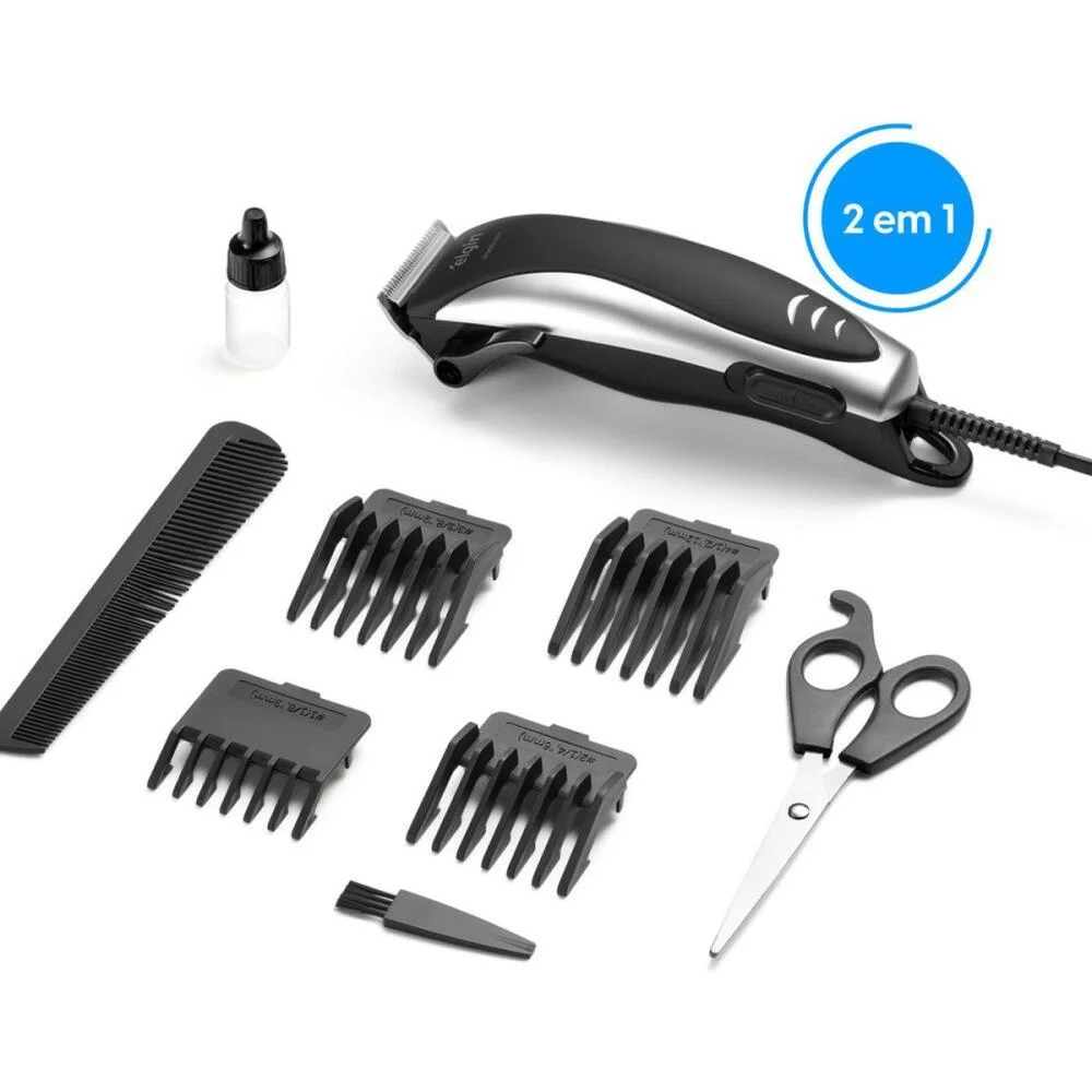 CORTADOR DE CABELO STUDIO MEN CABELO E BARBA 127V ELGIN  - imagem 5