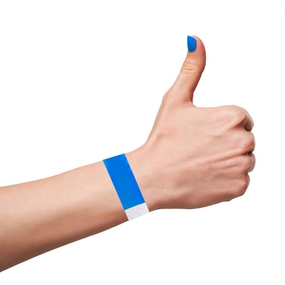 PULSEIRA IDENTIFICACAO SINTETICA AZUL FLUOR KLF FESTAS (PCT.C/50) - imagem 4