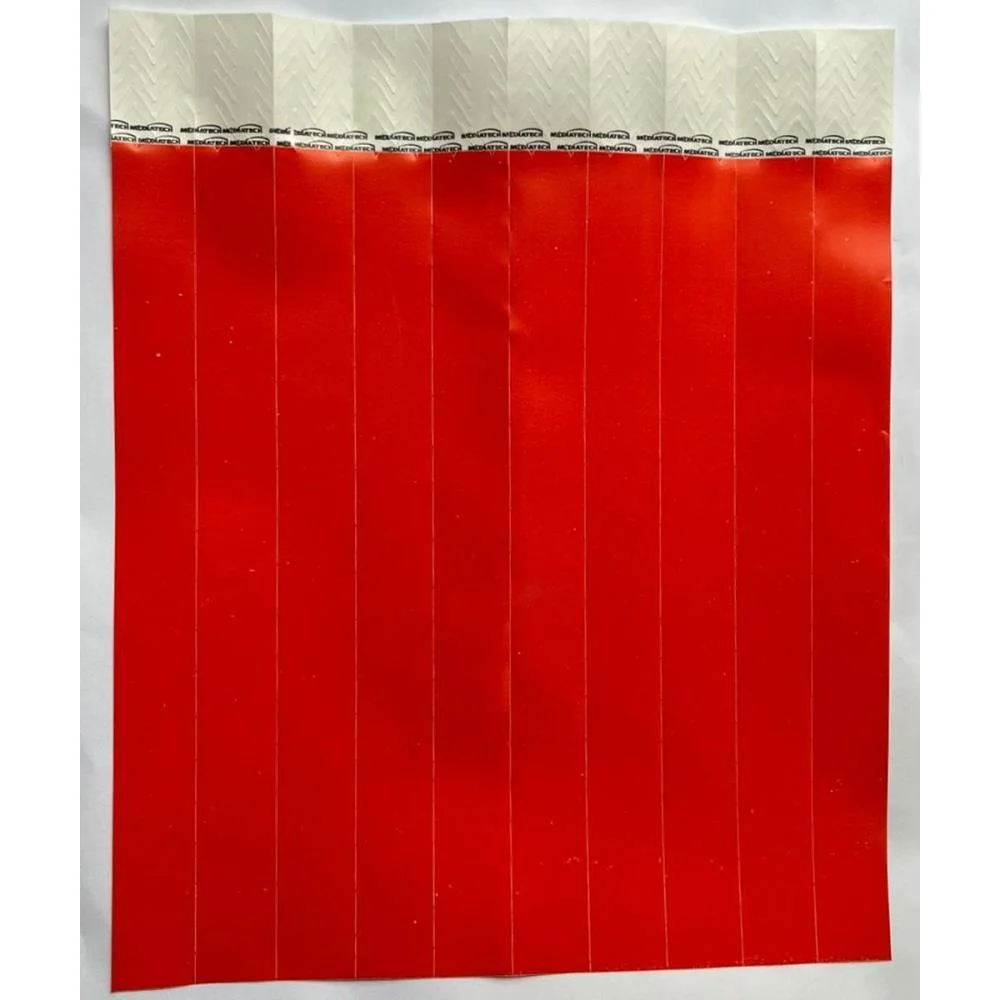 PULSEIRA IDENTIFICACAO MED VERMELHO TECNOMIDIA (PCT.C/100) - imagem 4