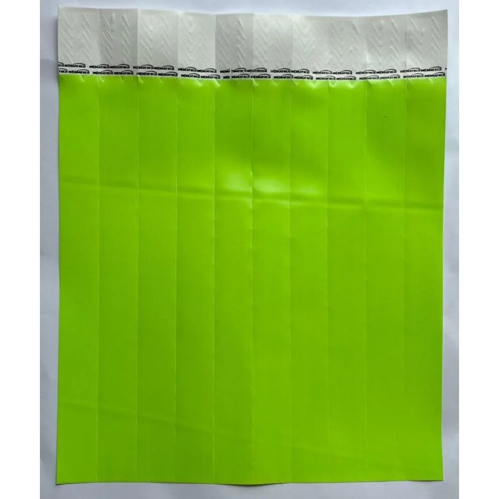 PULSEIRA IDENTIFICACAO MED VERDE LIMÃO TECNOMIDIA (PCT.C/100) - imagem 4