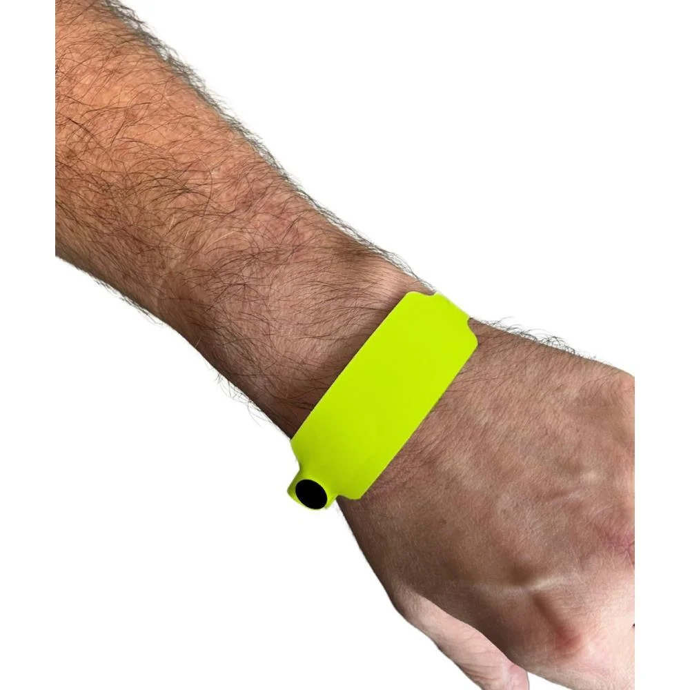 PULSEIRA IDENTIFICACAO PVC AMARELO C/PINO TECNOMIDIA (PCT.C/56) - imagem 3