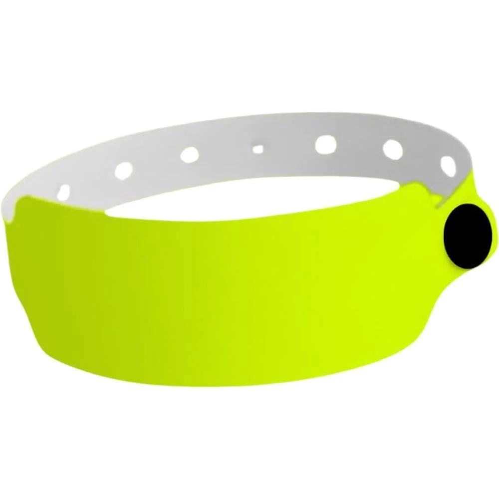 PULSEIRA IDENTIFICACAO PVC AMARELO C/PINO TECNOMIDIA (PCT.C/56) - imagem 4