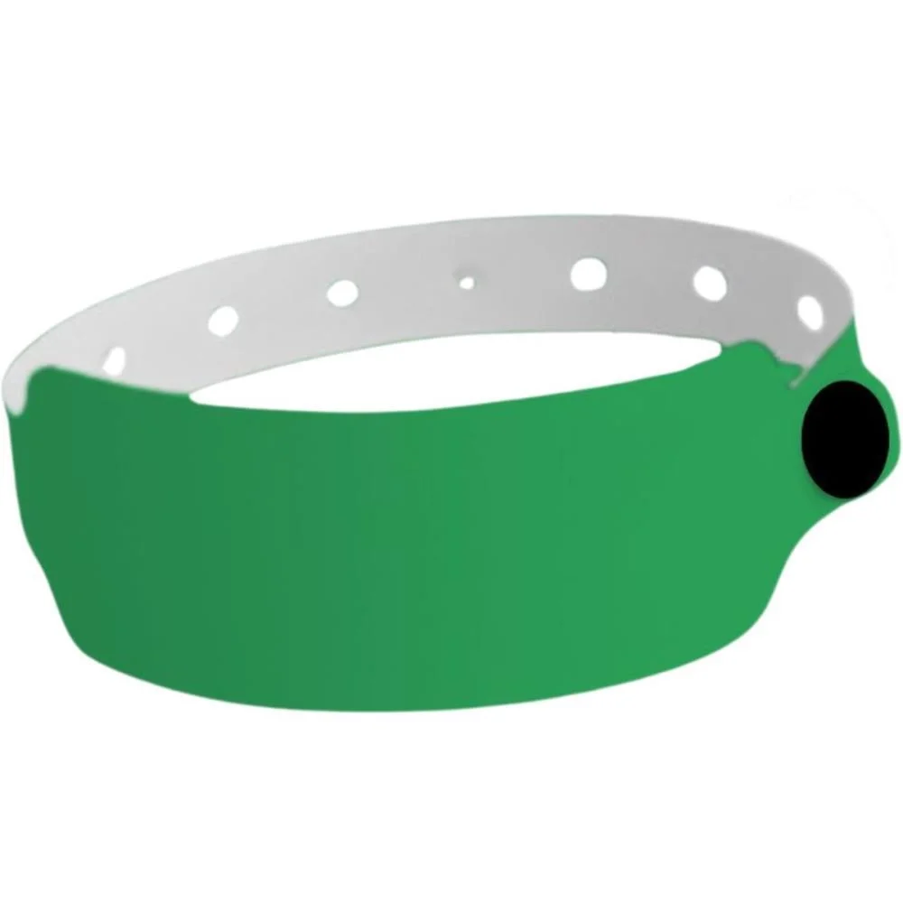 PULSEIRA IDENTIFICACAO PVC VERDE BANDEIRA C/PINO TECNOMIDIA (PCT.C/56) - imagem 4