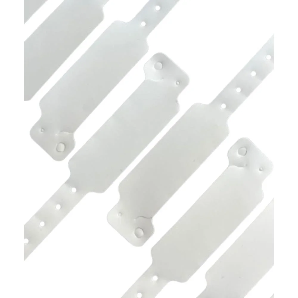 PULSEIRA IDENTIFICACAO PVC BRANCO C/PINO TECNOMIDIA (PCT.C/56) - imagem 5