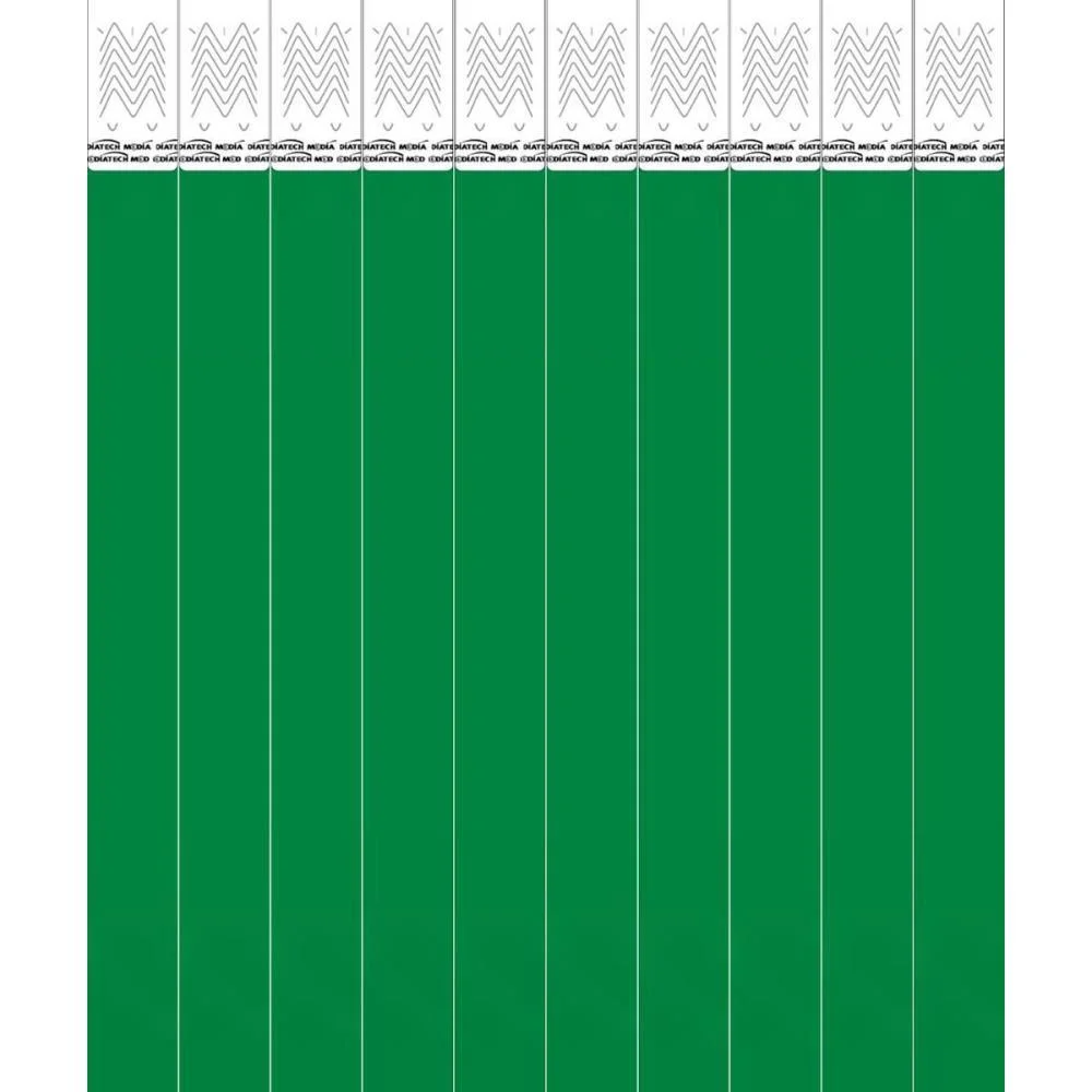 PULSEIRA IDENTIFICACAO MED VERDE BANDEIRA TECNOMIDIA (PCT.C/100) - imagem 3
