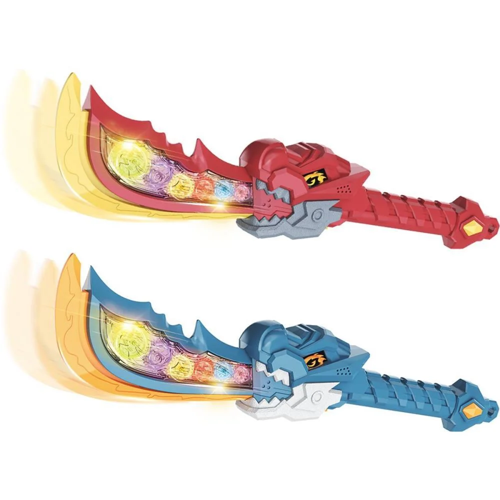 FANTASIA ACESSORIO ESPADA DINO POWER C/LUZ E SOM DM TOYS (UNIDADE) - imagem 2