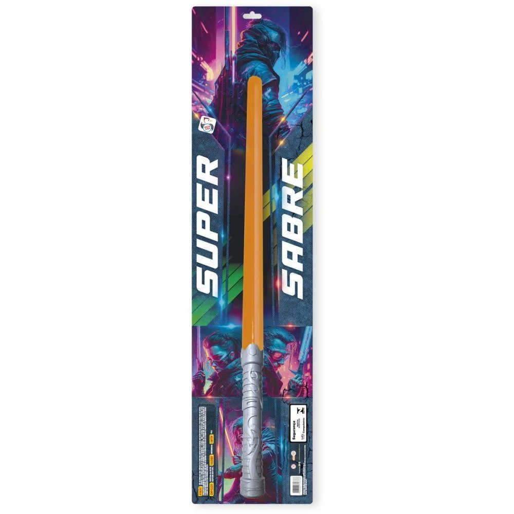 FANTASIA ACESSORIO SUPER ESPADA SABRE MOD2 PICA PAU (UNIDADE) - imagem 3