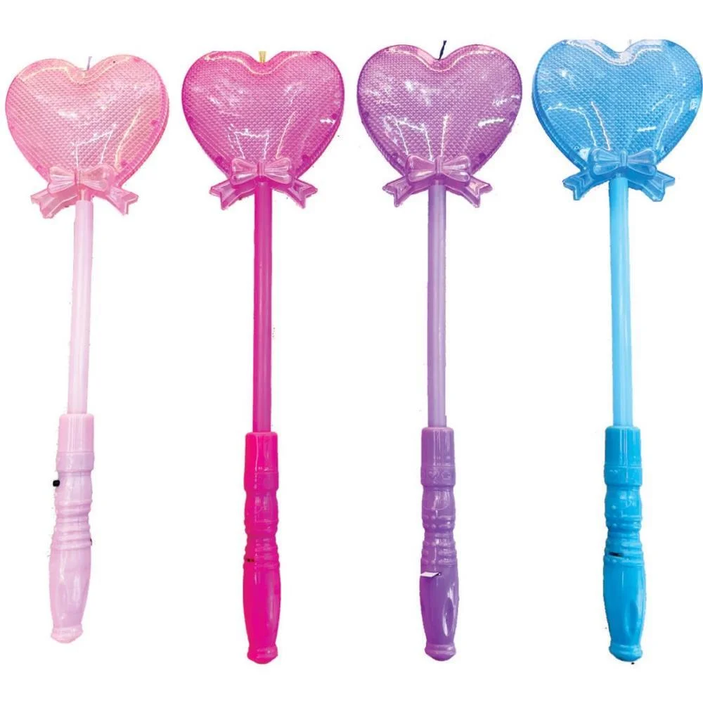 FANTASIA ACESSORIO VARINHA MAGICA CORACAO C/LUZ TOY MIX (UNIDADE) - imagem 2