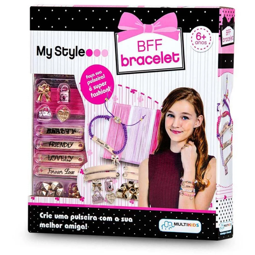 BIJUTERIA E MICANGA MY STYLE KIT PULSEIRAS BFF MULTIKIDS (KIT) - imagem 5