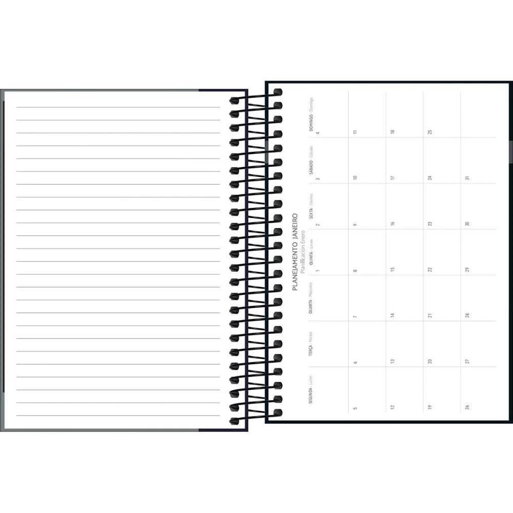 AGENDA 2026 D+ MASCULINA ESP 176F 117X164M TILIBRA COM 4 UNIDADES - imagem 4