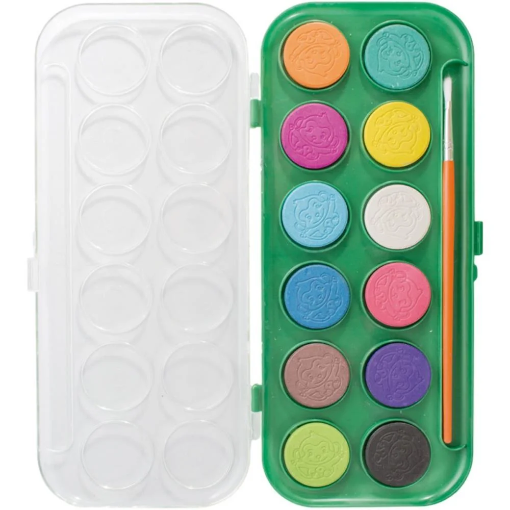 AQUARELA ESCOLAR LEO E LEO 12 CORES LEONORA (CX.C/06) - imagem 3