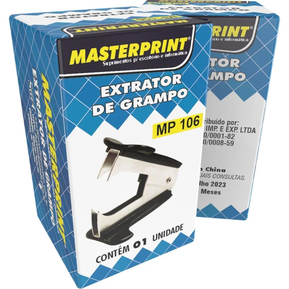 EXTRATOR DE GRAMPOS MP 106 TIPO PIRANHA MASTERPRINT (UNIDADE) - imagem 4