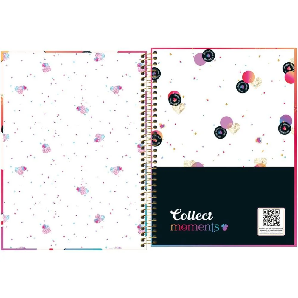 CADERNO 01X1 CAPA DURA MINNIE 80FLS. CONNECT TILIBRA (PCT.C/04) - imagem 6