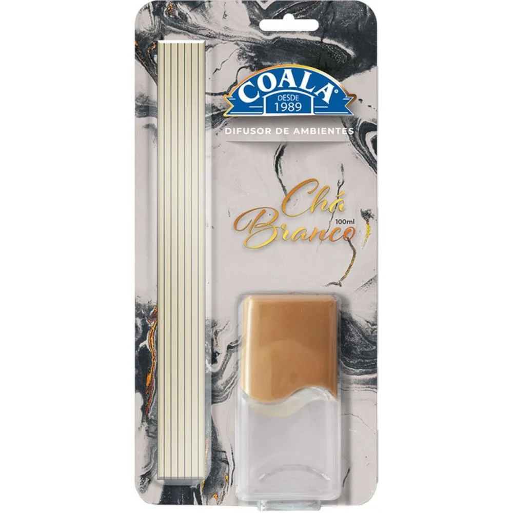 DIFUSOR DE AROMA COALA CHA BRANCO 100ML COALA (UNIDADE) - imagem 3