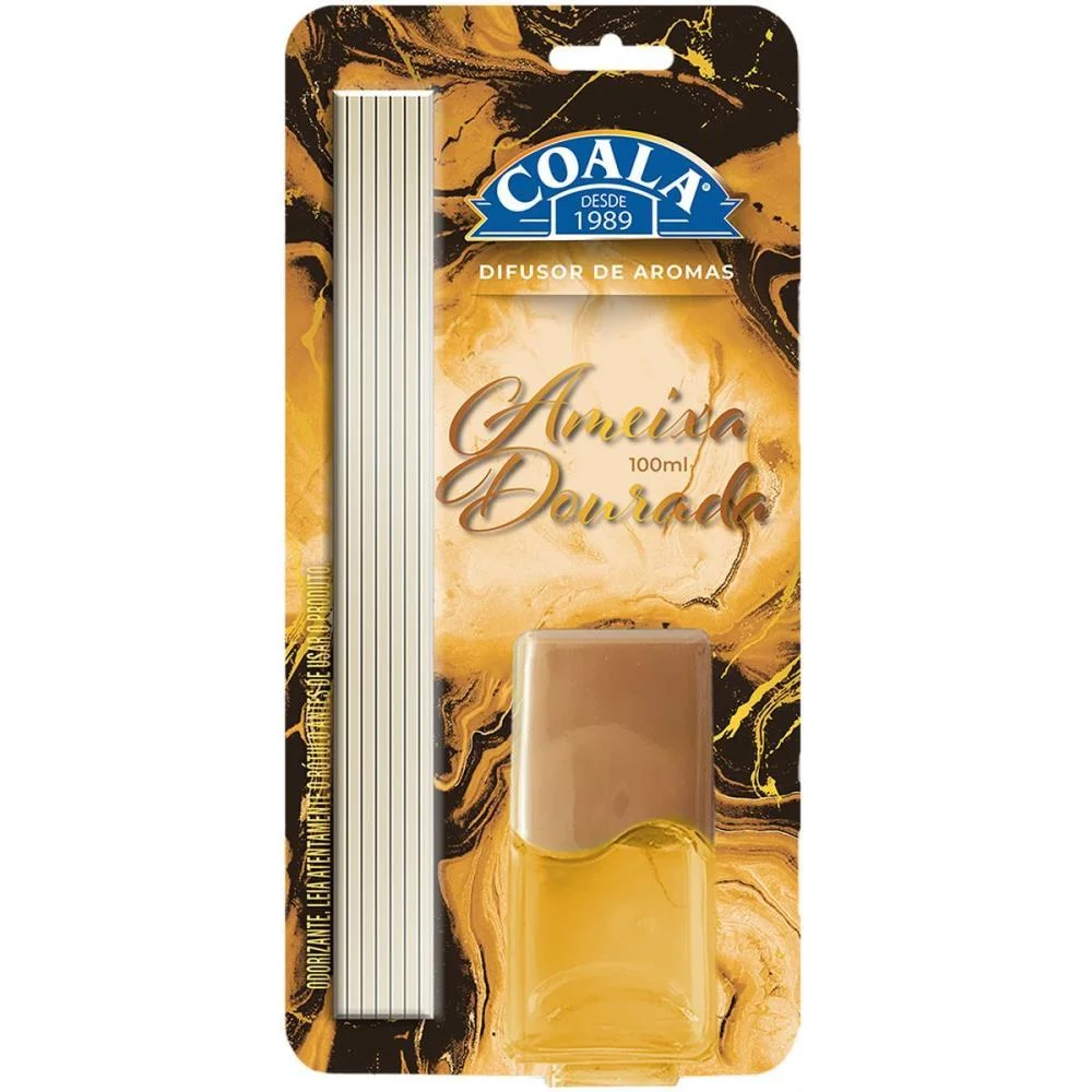 DIFUSOR DE AROMA COALA AMEIXA DOURADA 100ML COALA (UNIDADE) - imagem 3