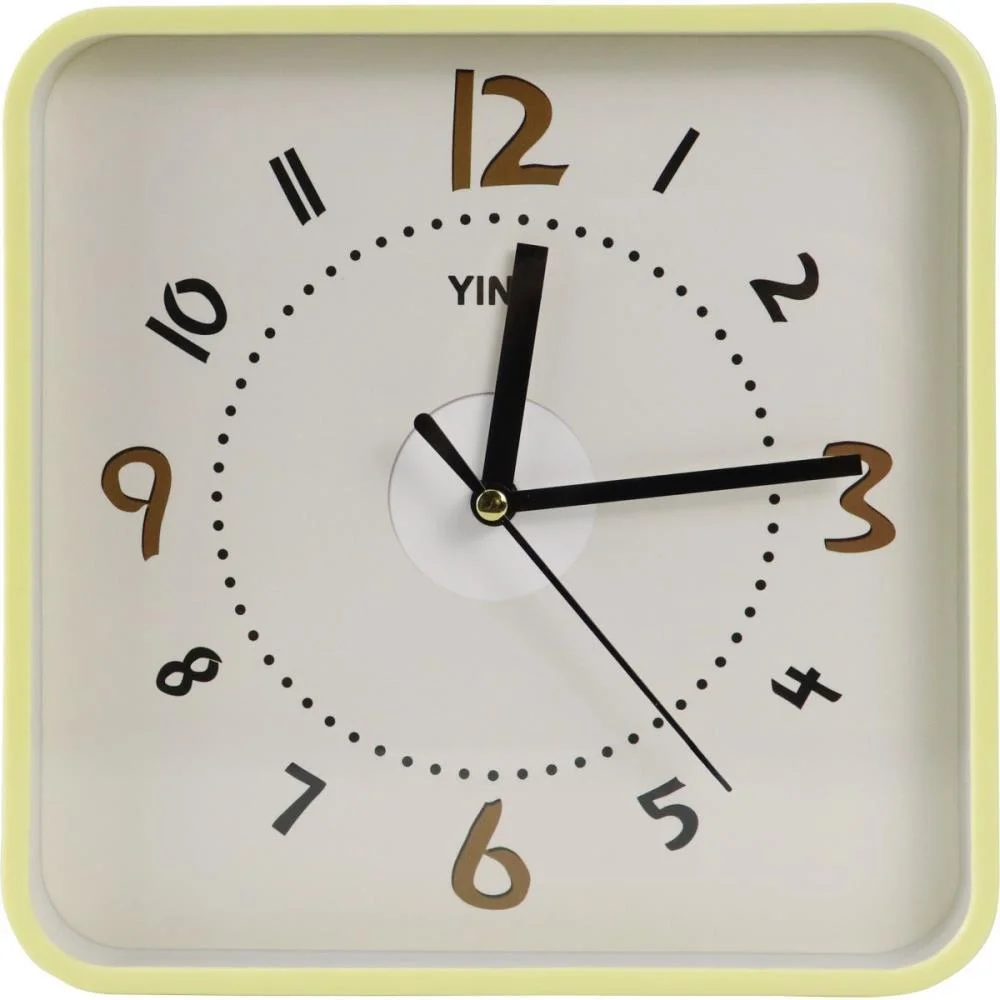 RELOGIO DE PAREDE QUADRADO 3 MODELOS 20,2CM (S) TT BRASIL (UNIDADE) - imagem 4