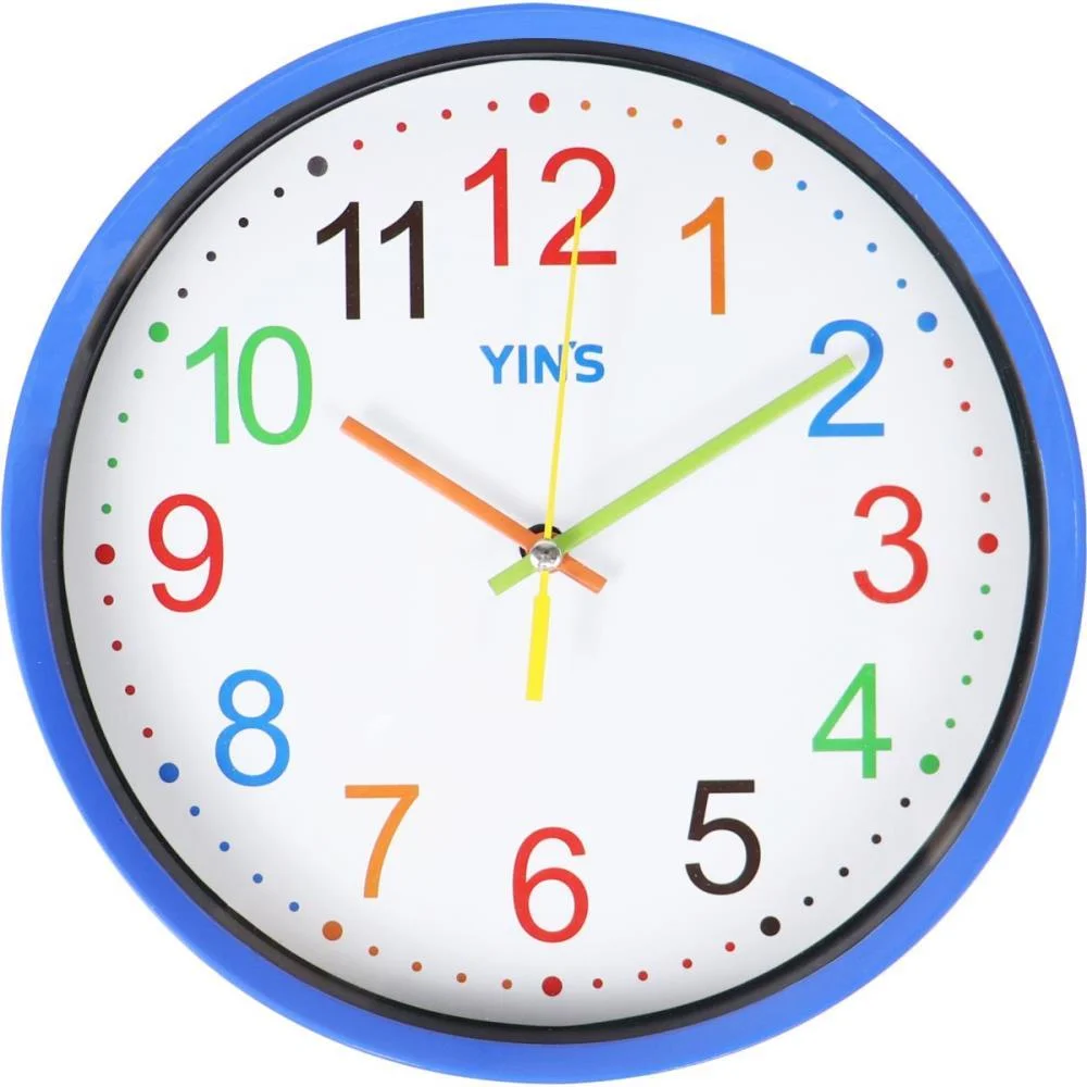 RELOGIO DE PAREDE REDONDO NUM.COLOR 21,1CM (S) TT BRASIL (UNIDADE) - imagem 3