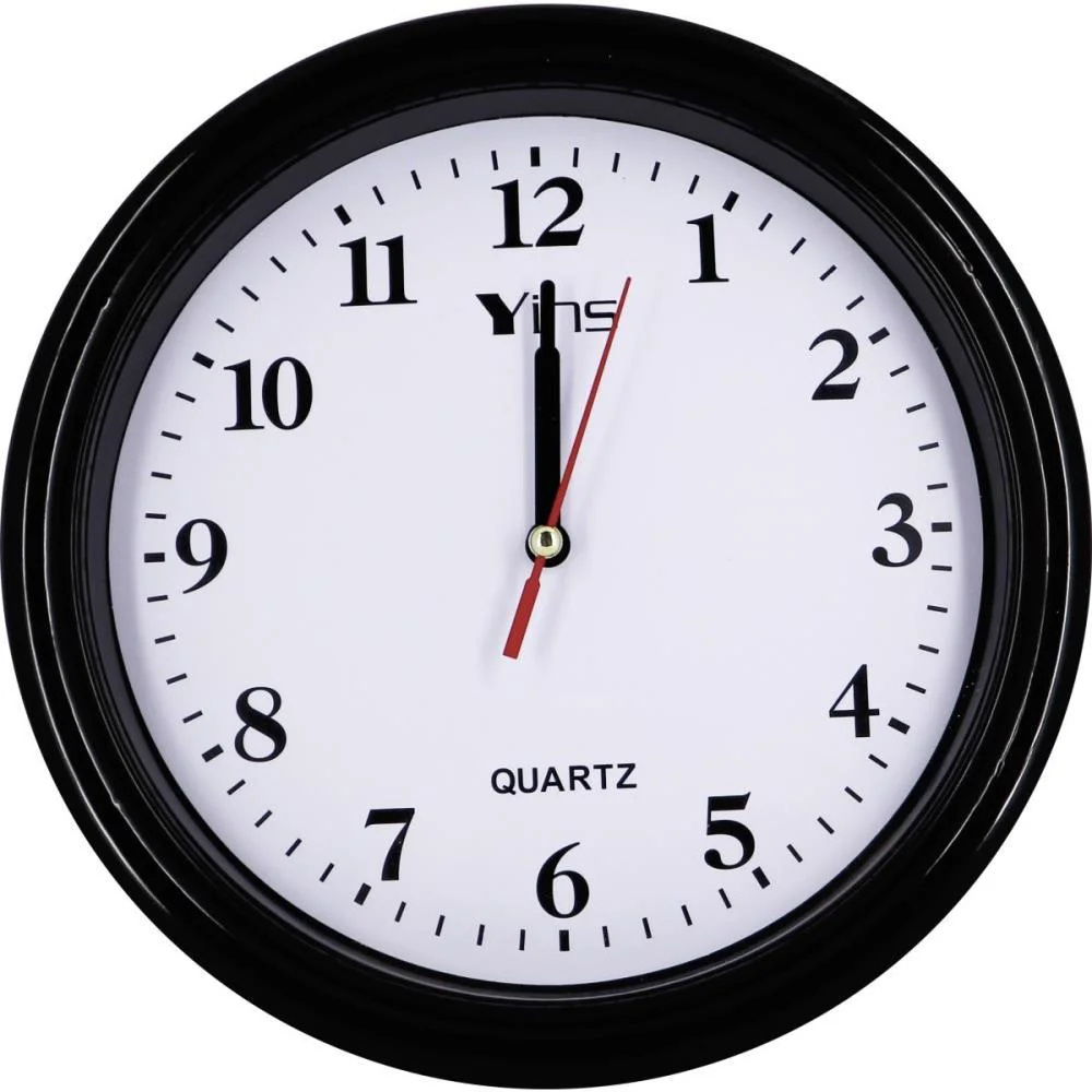RELOGIO DE PAREDE REDONDO 20CM 2 CORES (S) TT BRASIL (UNIDADE) - imagem 4