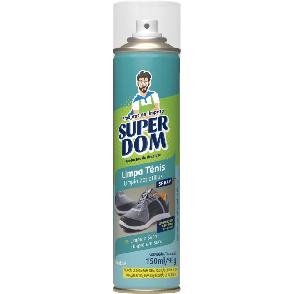 PRODUTO PARA LIMPEZA SUPERDOM LIMPA TENIS AEROSSOL BASTON (UNIDADE) - imagem 2