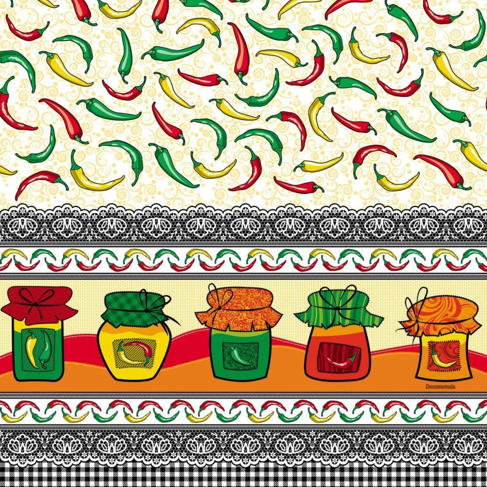 TOALHA TERMICA PIMENTAS 1,40 X 30M. PLASTVINIL (ROLO) - imagem 4