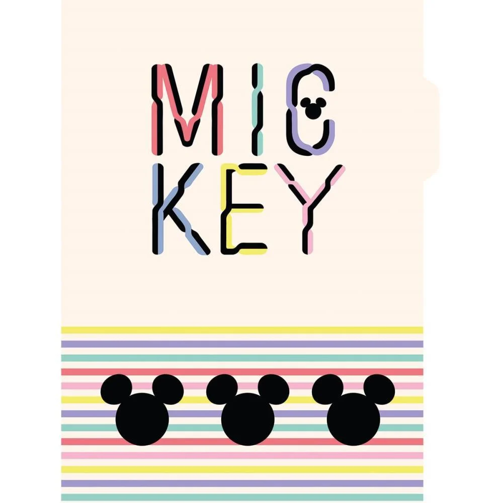 CADERNO 01X1 CAPA DURA MICKEY ARTS NEO 80FLS. I.A JANDAIA (UNIDADE) - imagem 6
