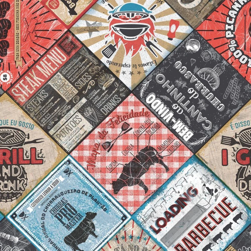 TOALHA TERMICA CHURRASCO 1,40 X 30M PLASTVINIL (ROLO) - imagem 3