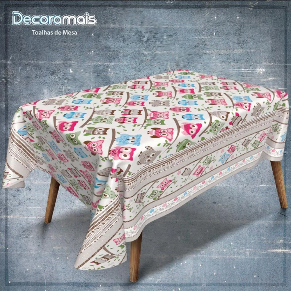 TOALHA TERMICA CORUJINHAS 1,40 X 30M. PLASTVINIL (ROLO) - imagem 3