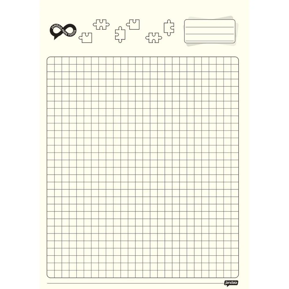 CADERNO 01X1 CAPA DURA NEURO ESP.TOPO ARITIMETICA 60F JANDAIA (PCT.C/05) - imagem 4
