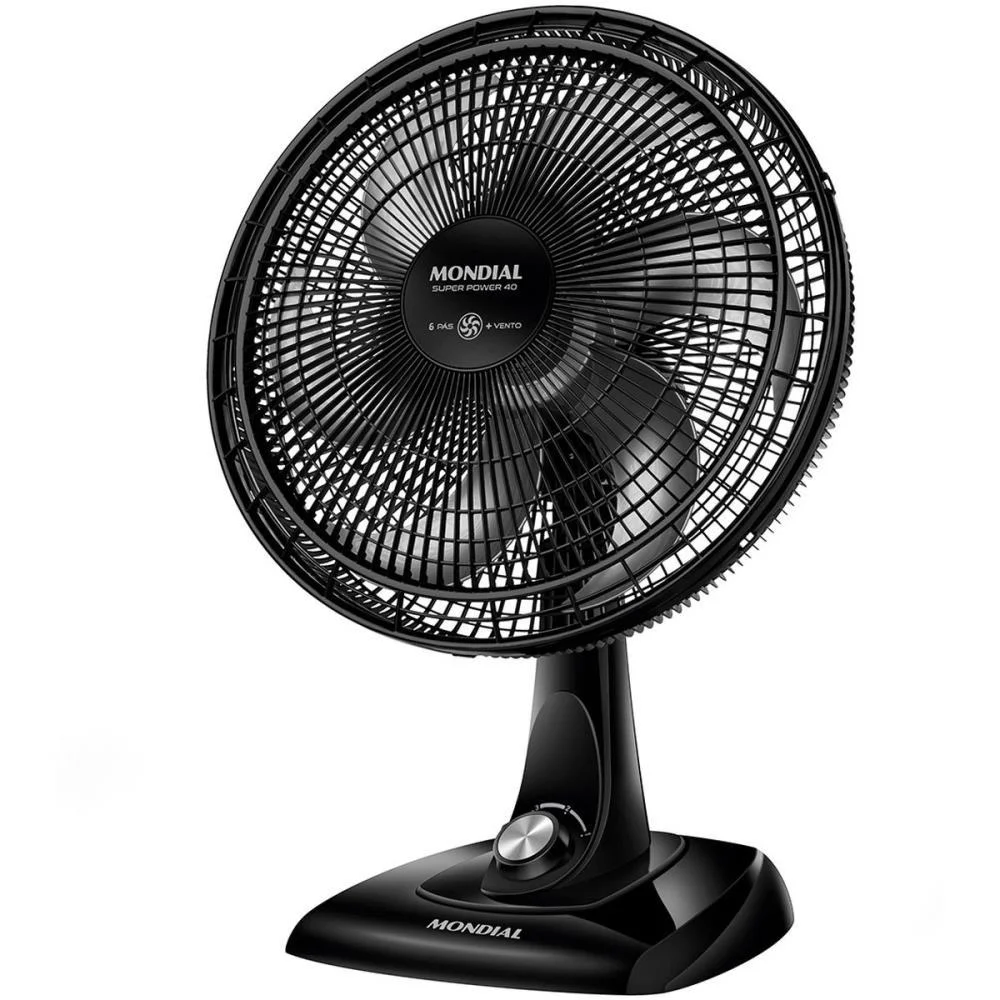 VENTILADOR MESA SUPER POWER 127V 40CM PTO MONDIAL (UNIDADE) - imagem 3